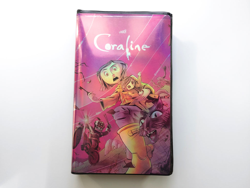 Coraline VHS cassette tape