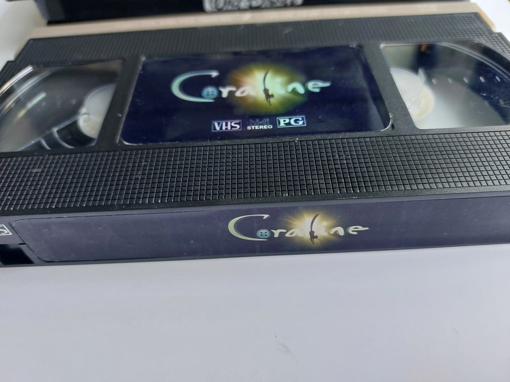 Coraline VHS cassette tape VERSION 2