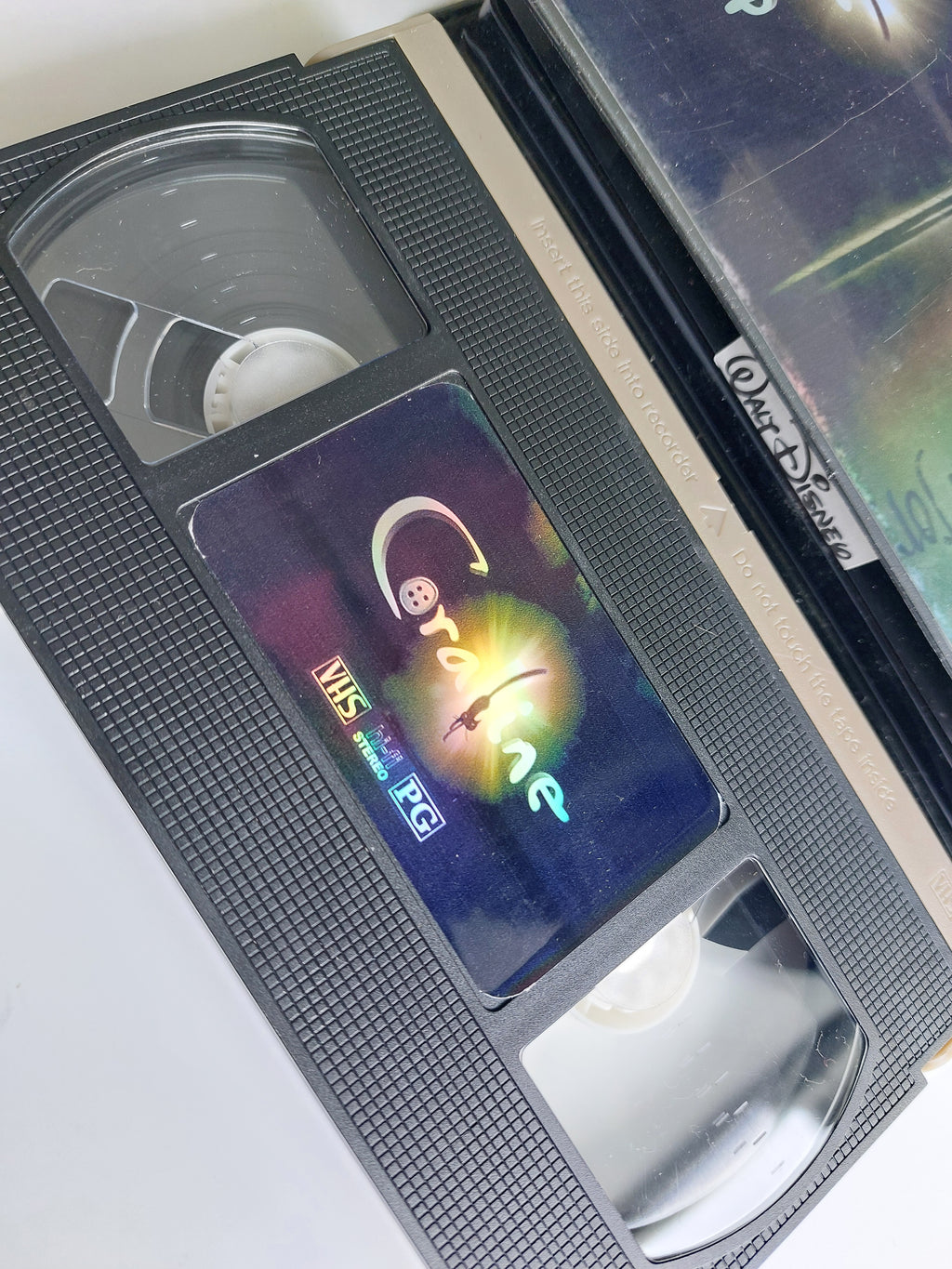 Coraline VHS cassette tape VERSION 2