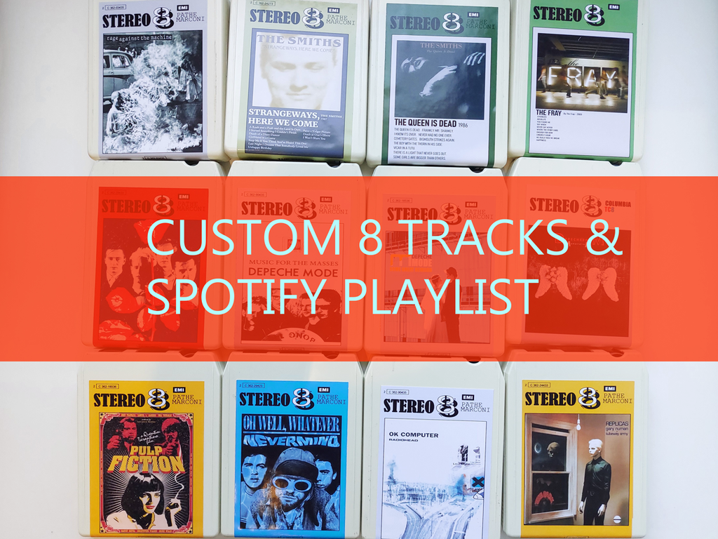 Make Your Custom 8 Track Cassette Tape