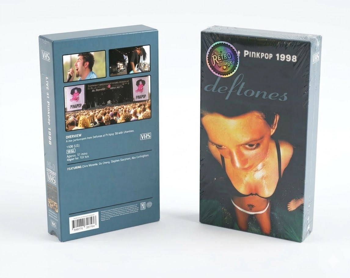 Deftones Pink Pop  VHS cassette tape