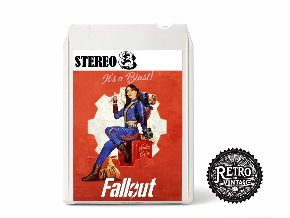 Fallout Soundtrack 8 Track Cassette Tape