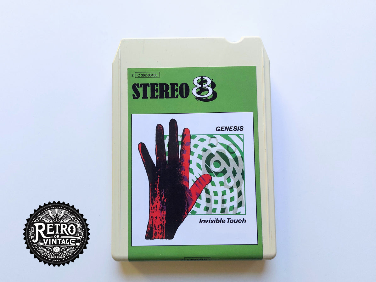 Genesis Invisible Touch Album 8-Track Cassette tape