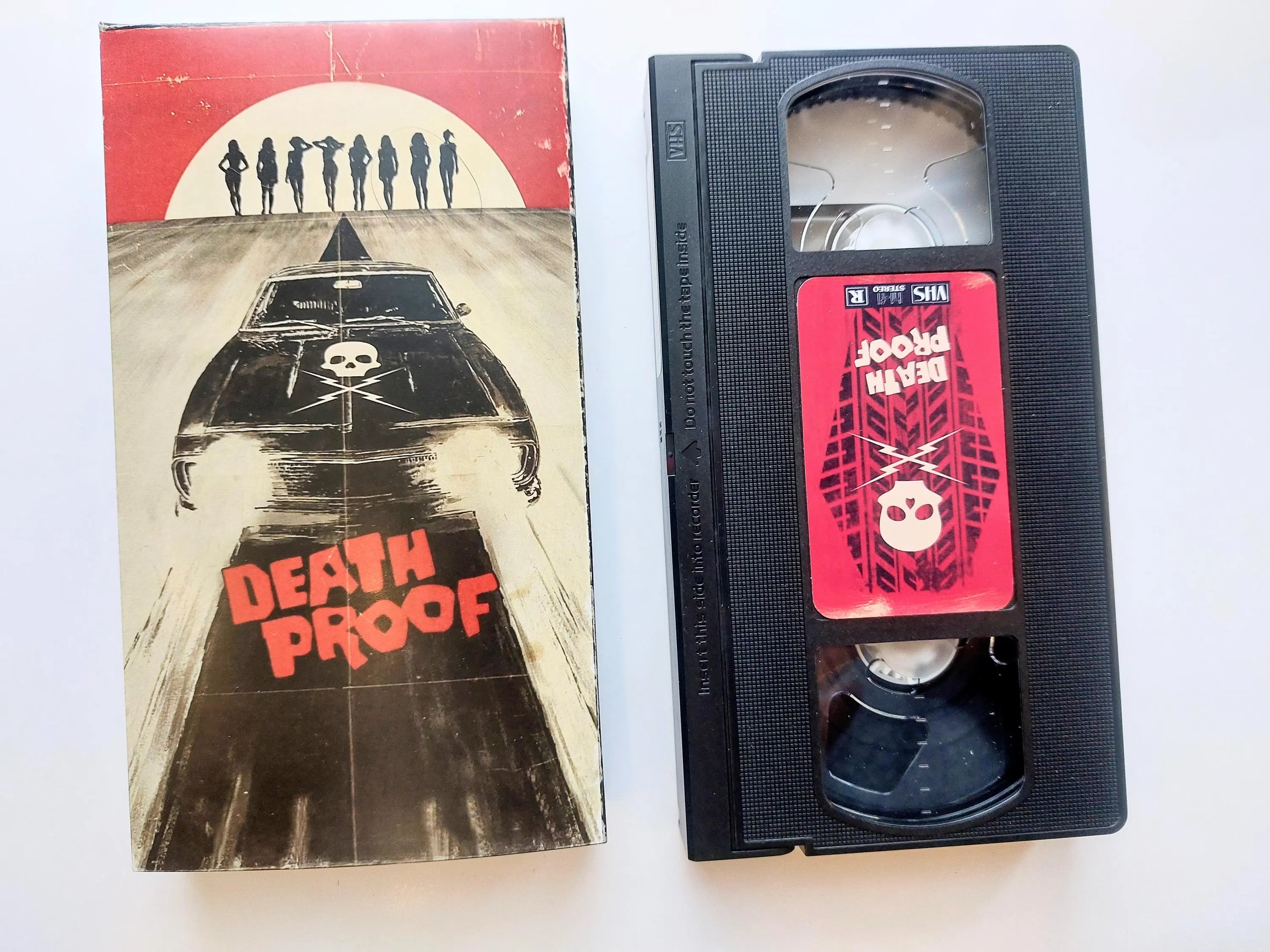 Death Proof VHS cassette tape