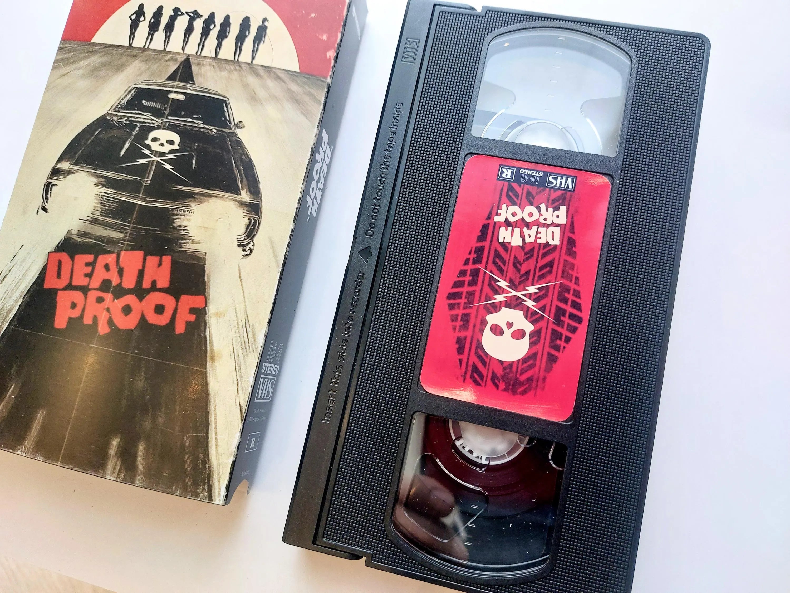 Death Proof VHS cassette tape