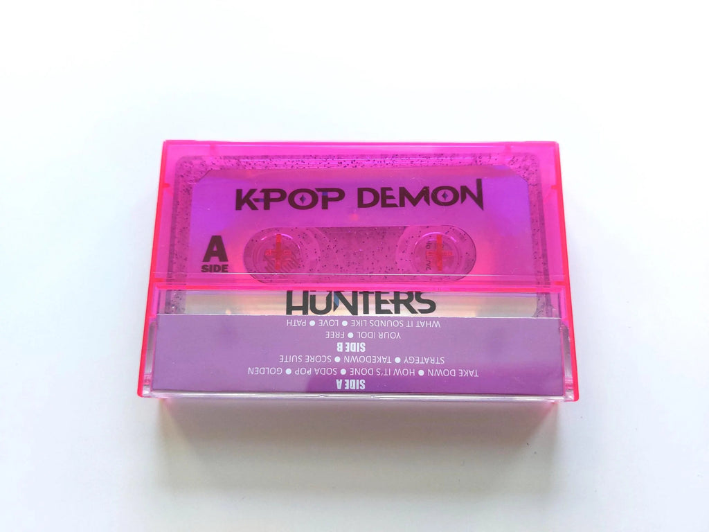 Kpop Demon Hunters Soundtrack Cassette Purple Sparkle Version