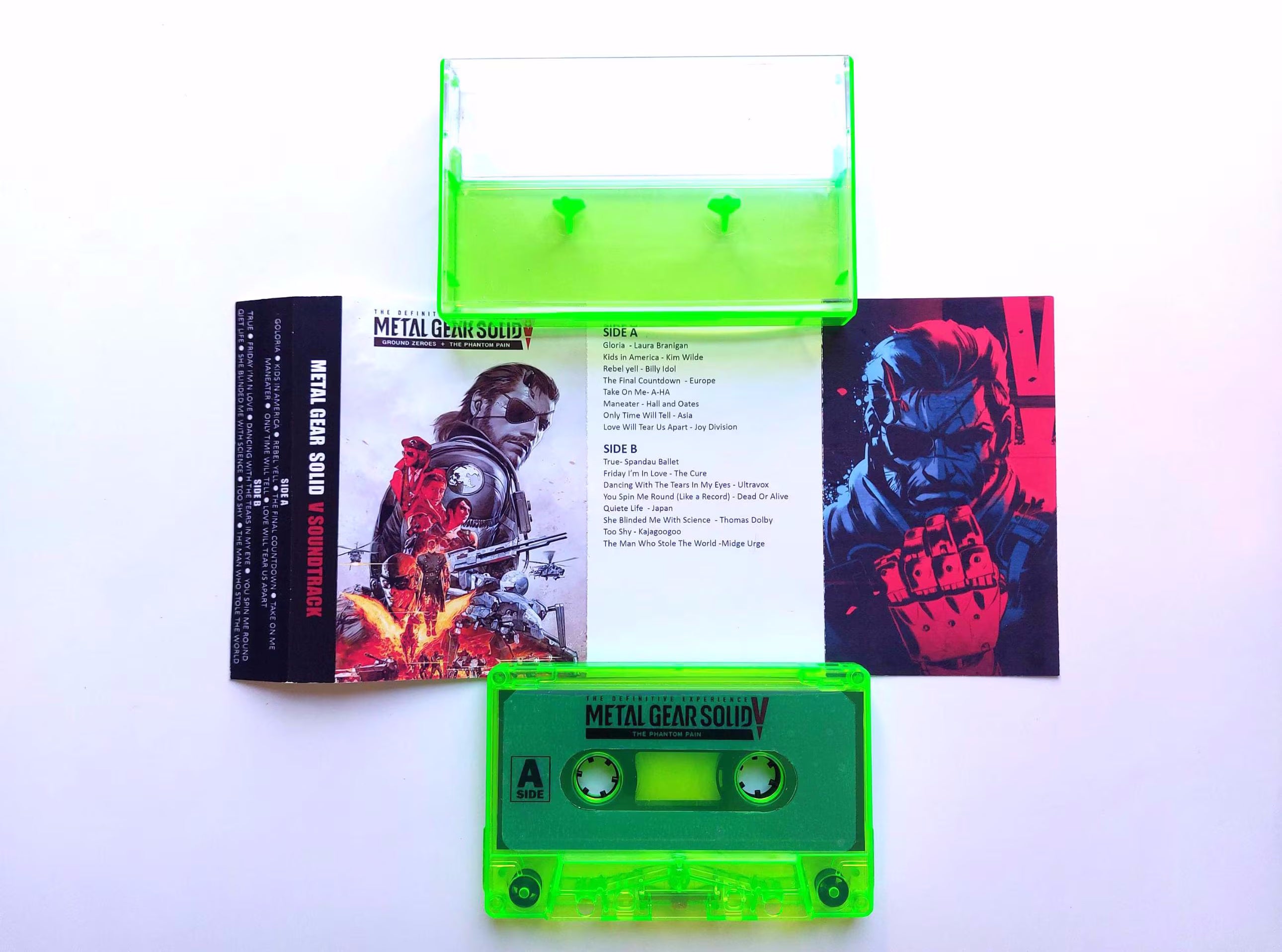 Metal Gear Solid V A Phantom Pain OST soundtrack cassette