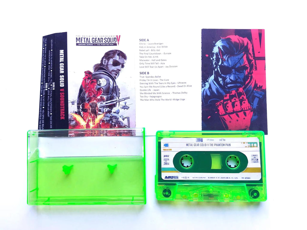 Metal Gear Solid V A Phantom Pain OST soundtrack cassette