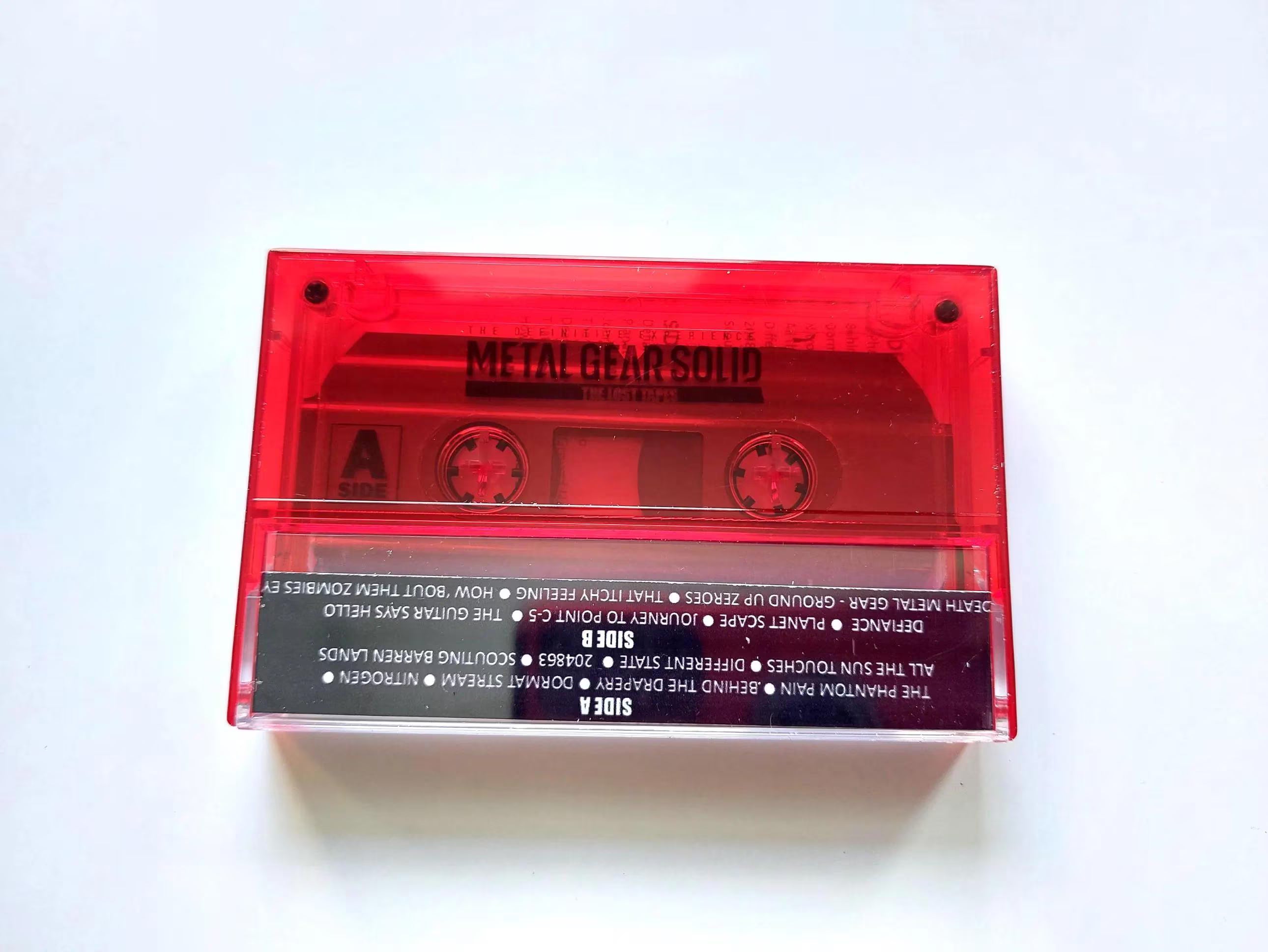 Metal Gear Solid V The Lost Tapes OST soundtrack cassette