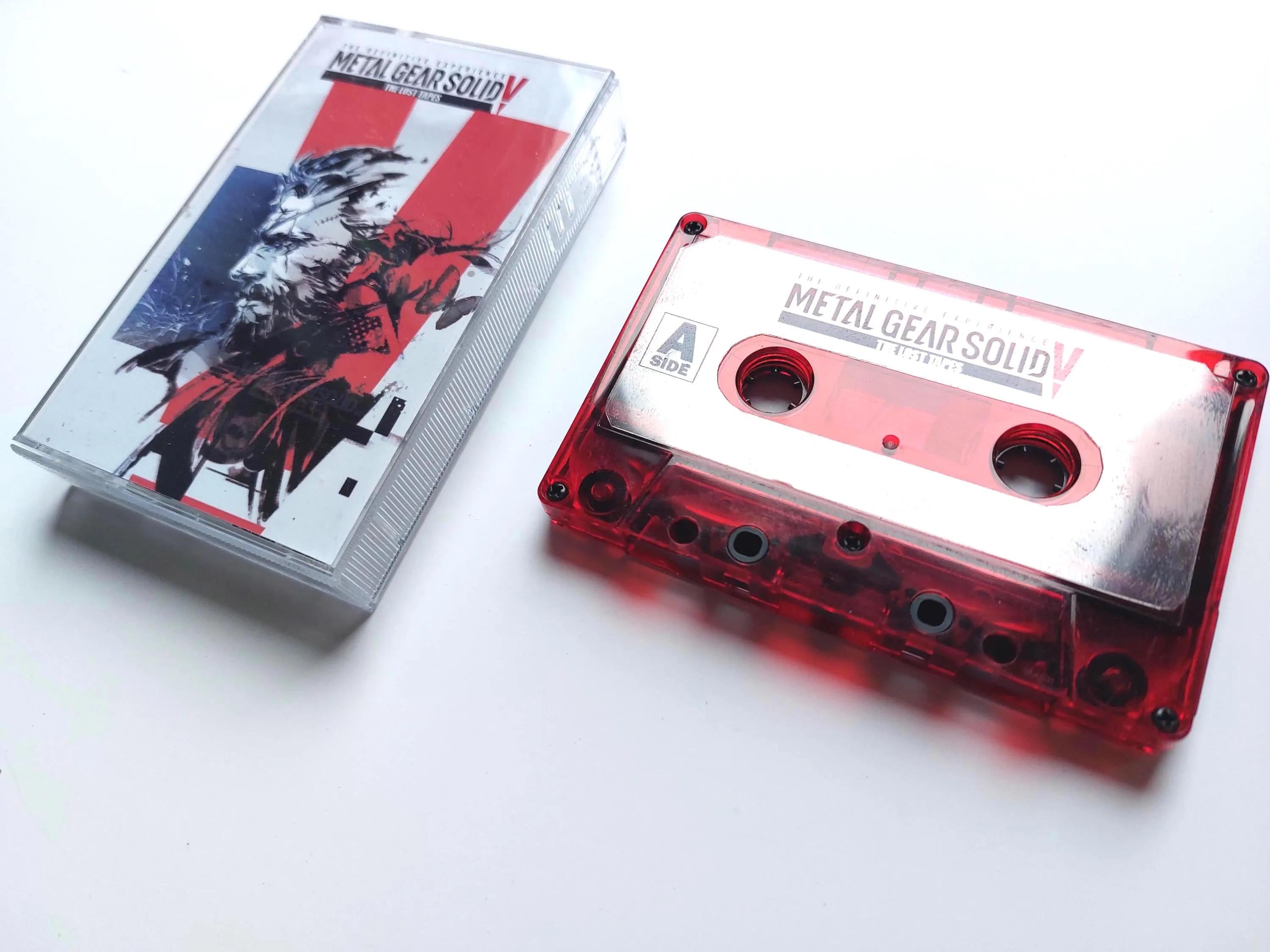 Metal Gear Solid V The Lost Tapes OST soundtrack cassette