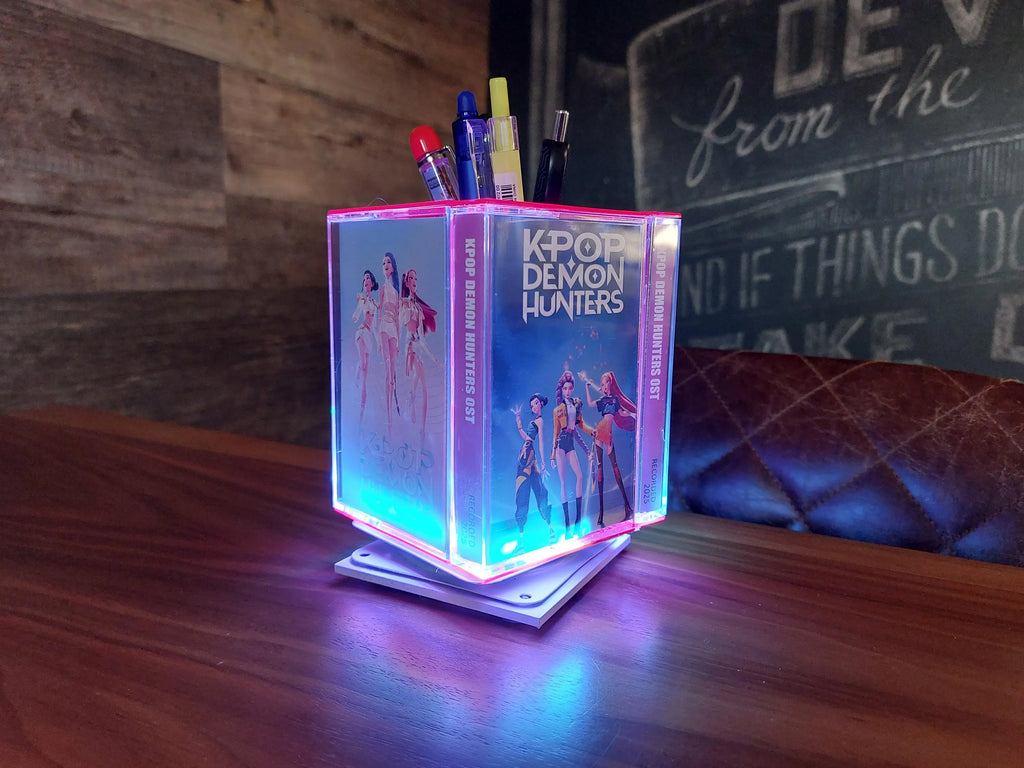 Kpop Demon Hunters Cassette Music Box, Lamp