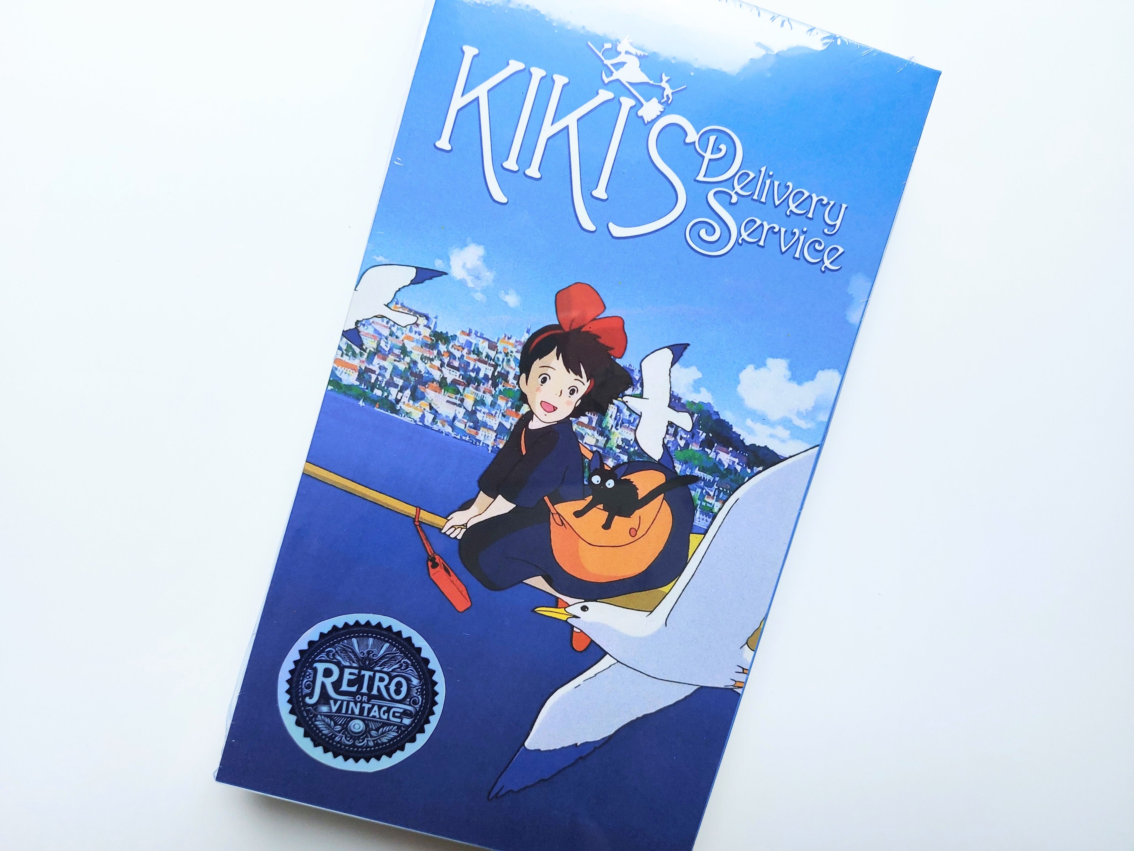 Studio Ghibli Kiki's Delivery Service VHS cassette tape