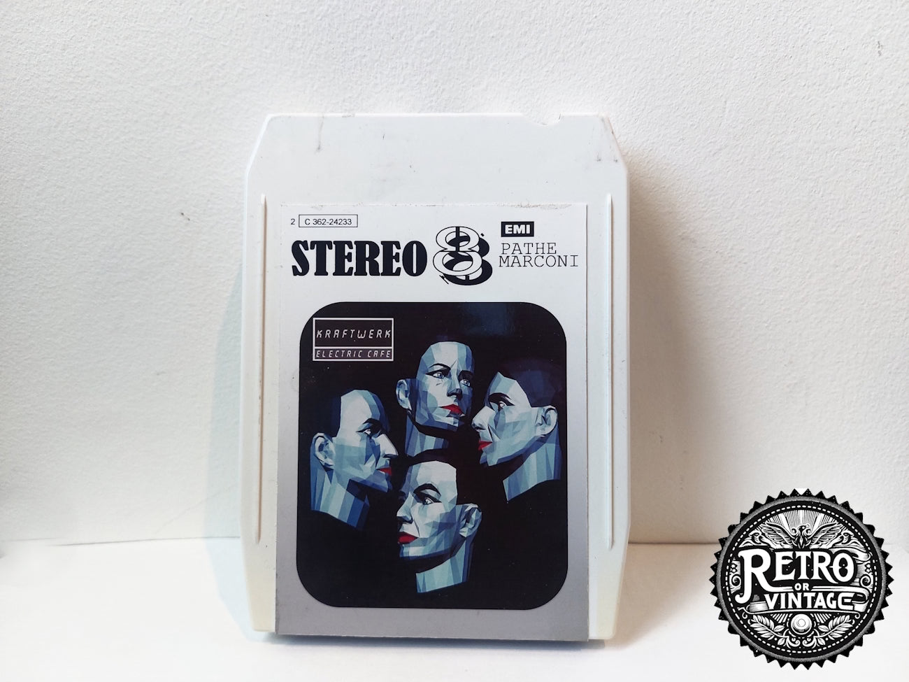 Kraftwerk Electric Cafe 8 Track Cassette Tape