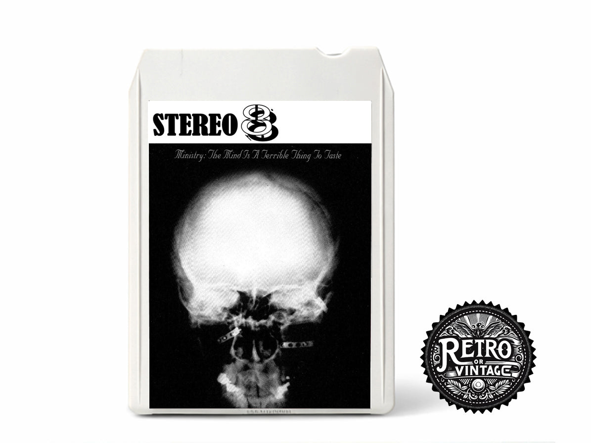 Ministry A Mind is a Terrible Thing to Taste 8 Track Cassette tape