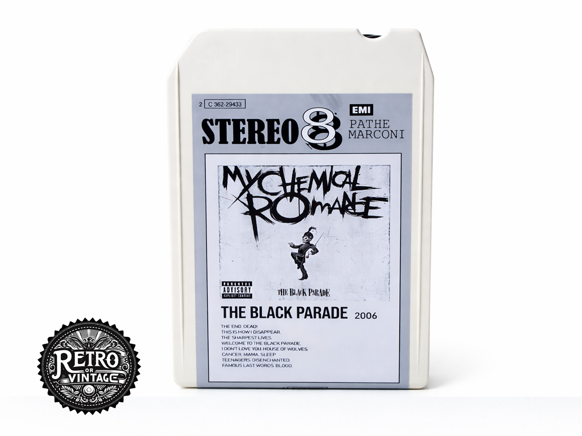 My Chemical Romance The Black Parade 8 Track Cassette Tape