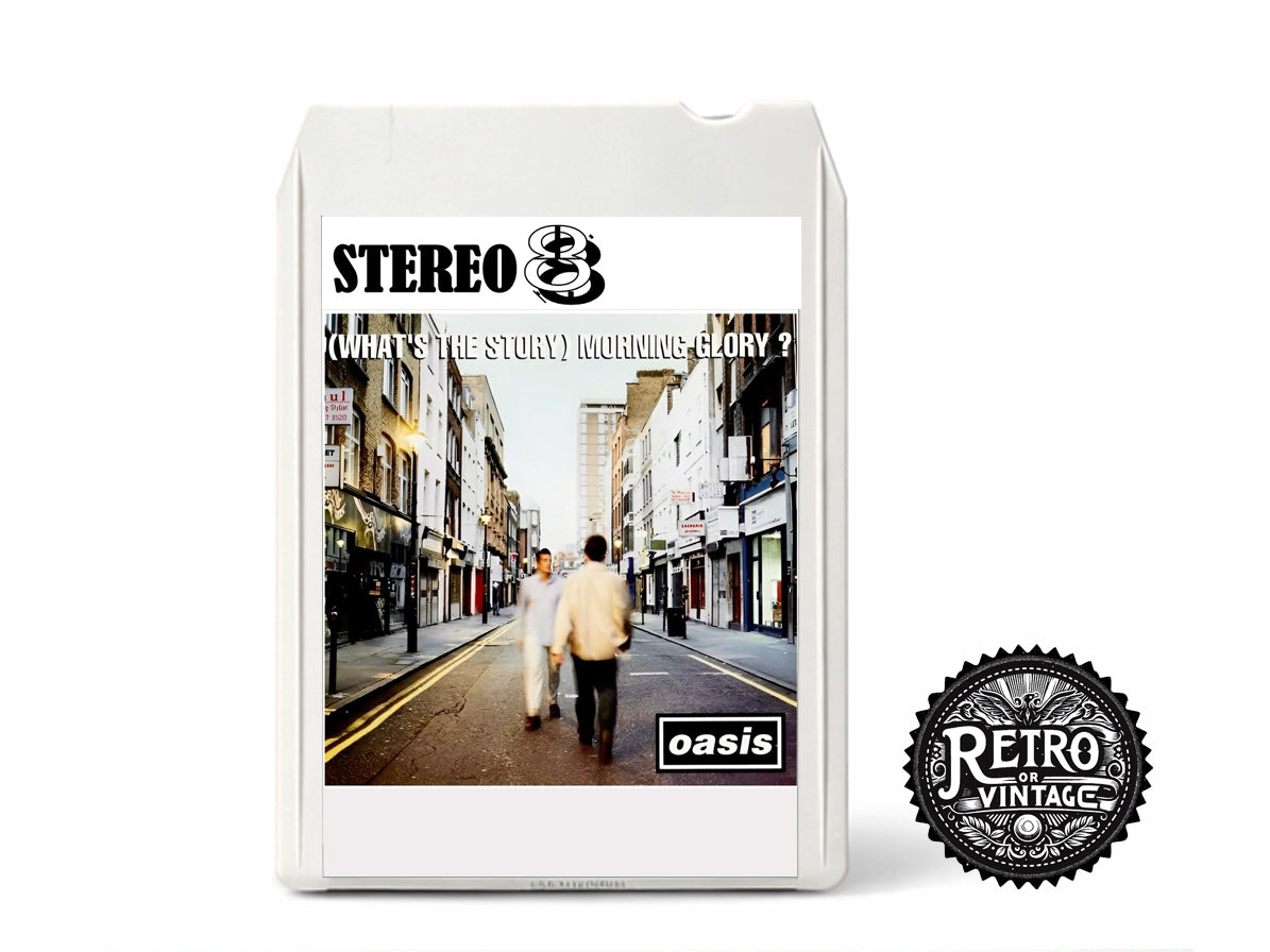 Oasis Whats the Story Morning Glory 8 Track cassette tape