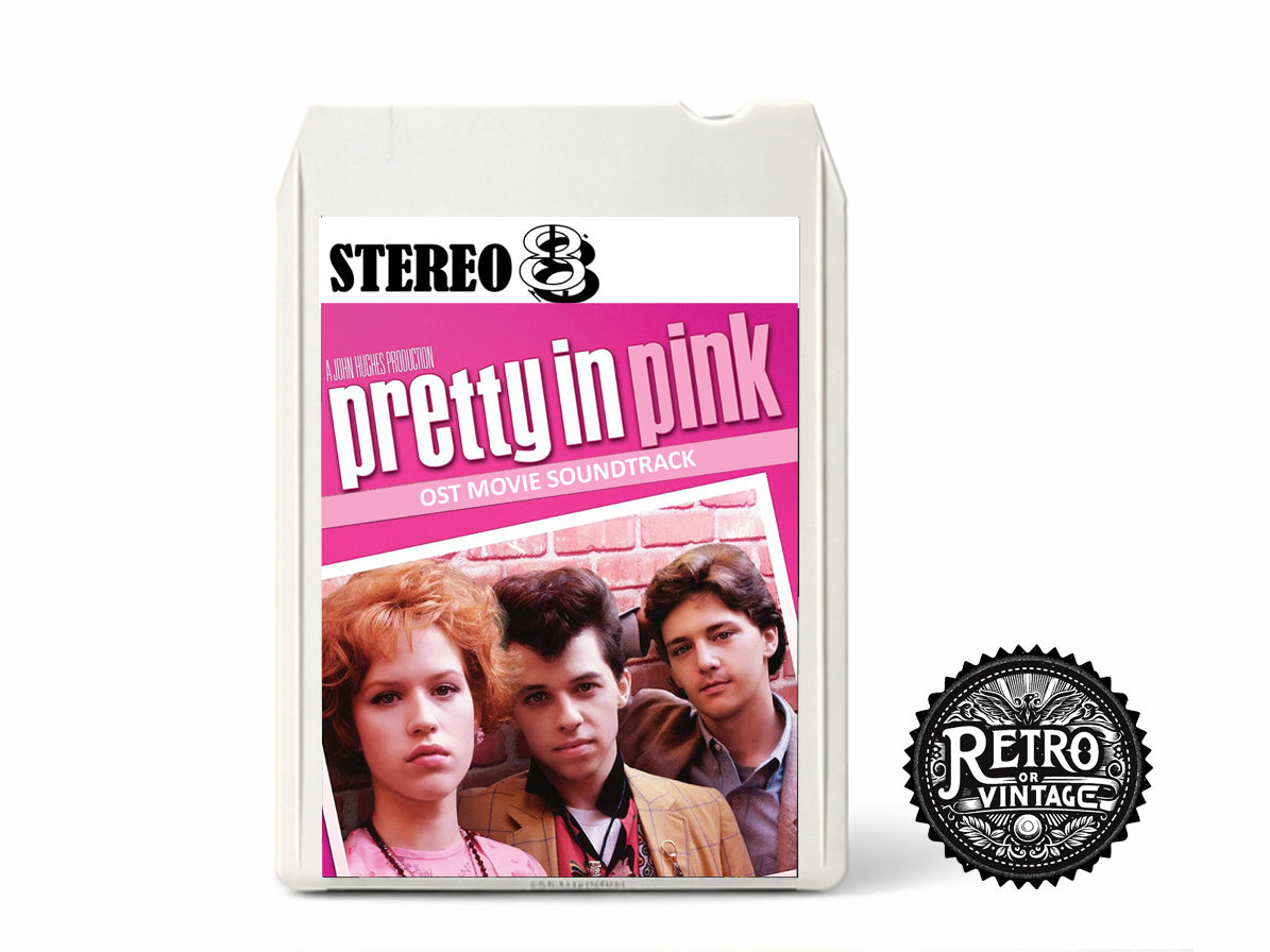 Pretty in Pink OST Soundtrack 8 Track Cassette Tape