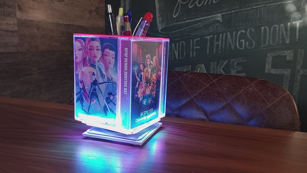 Kpop Demon Hunters Cassette Music Box, Lamp