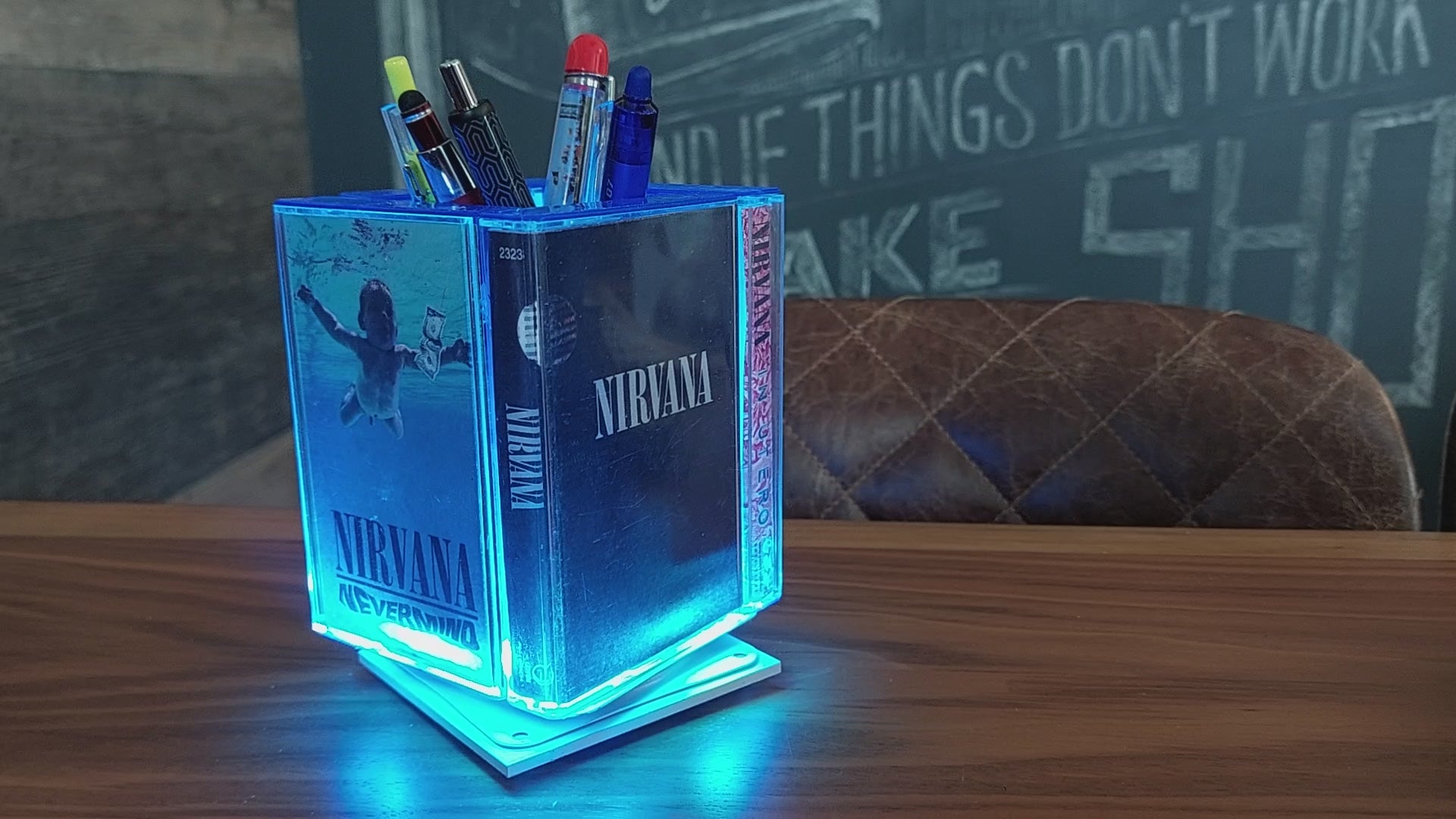 Nirvana Cassette Music Box, Lamp, Pen Holder
