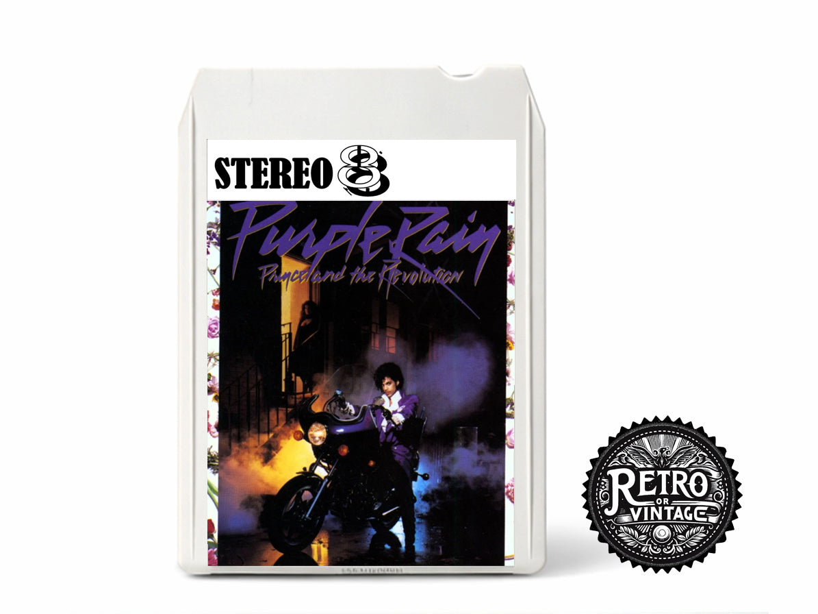 Prince Purple Rain 8 Track Cassette Tape