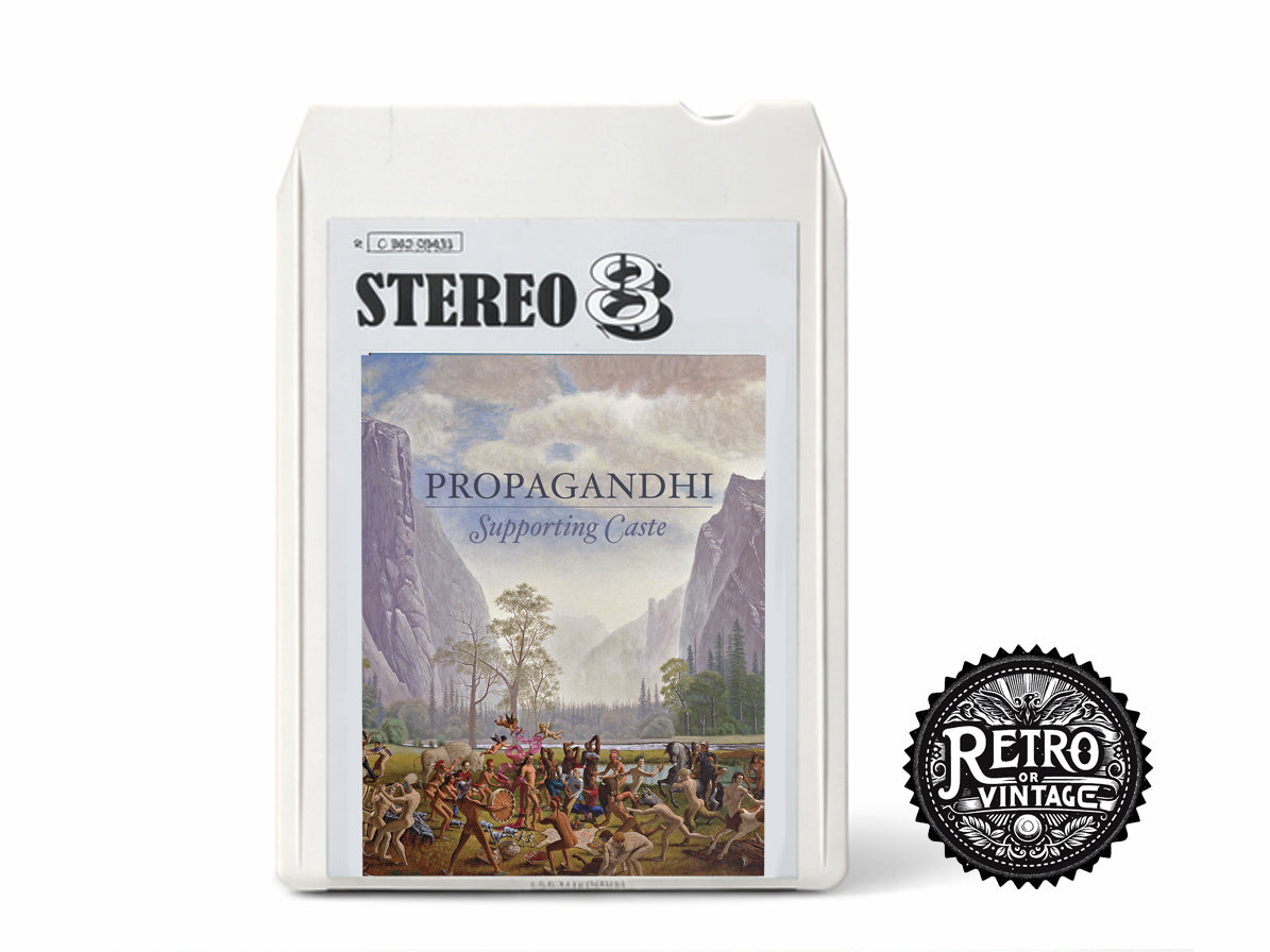 Propagandhi Supporting Caste 8 Track cassette tape
