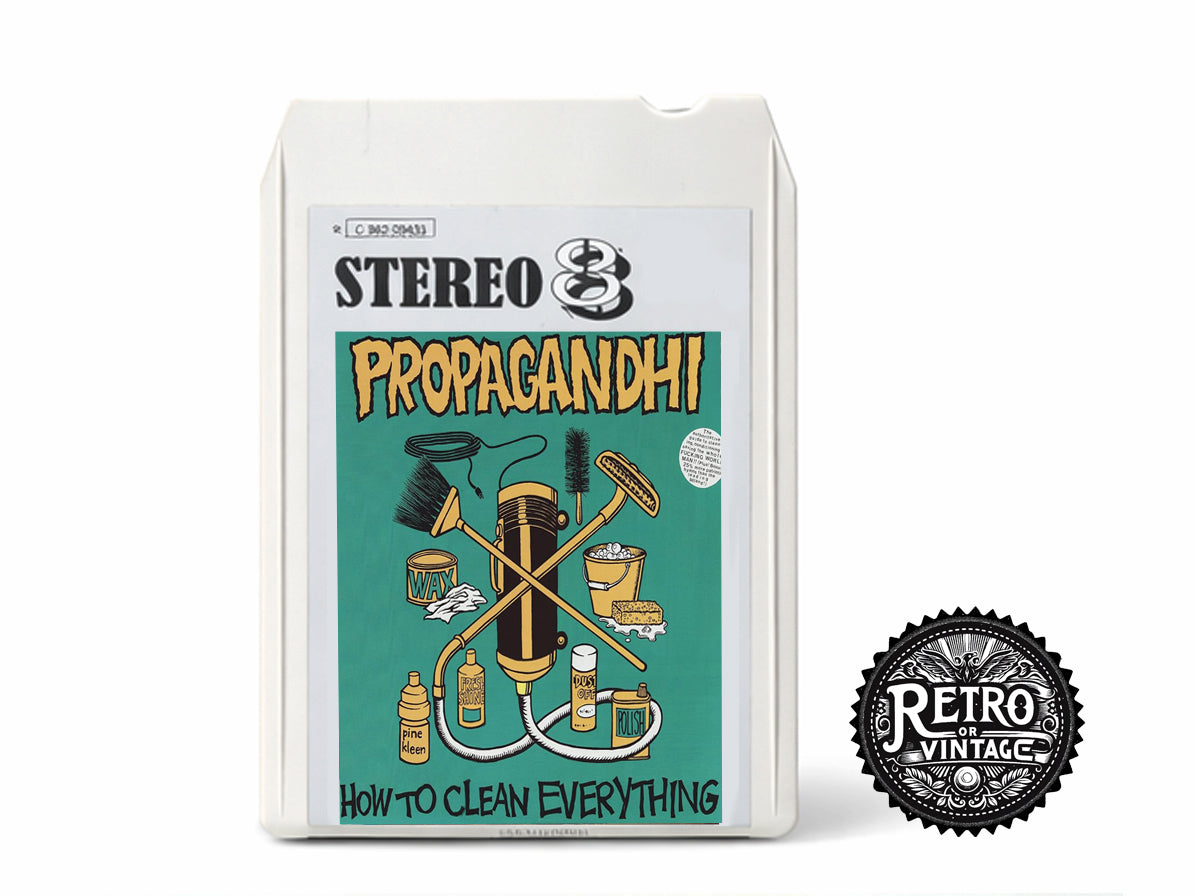 Propagandhi How To Clean Everything 8 Track cassette tape