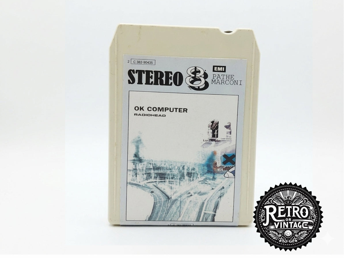 Radiohead OK Computer 8 Track cassette tape