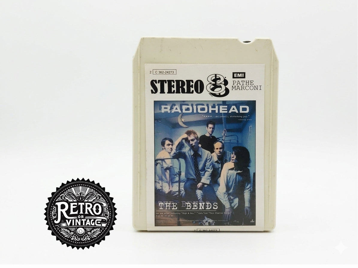 Radiohead The Bends 8 Track cassette tape
