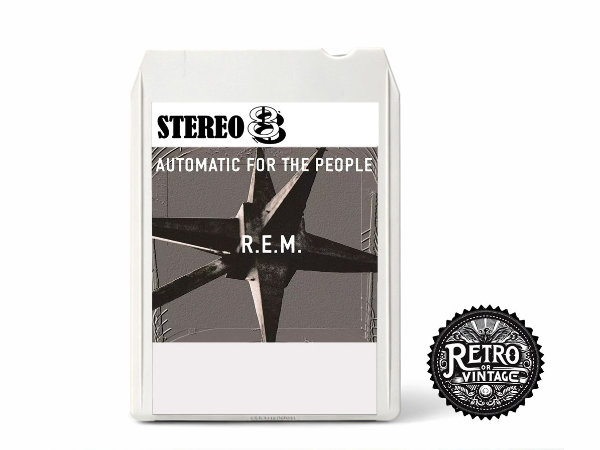 REM Automatic For the People 8 Track cassette tape