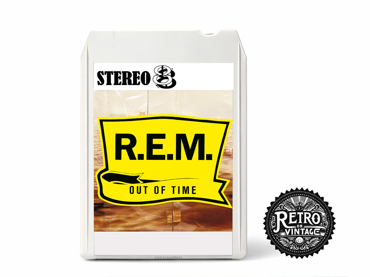REM Out of Time  8 Track cassette tape