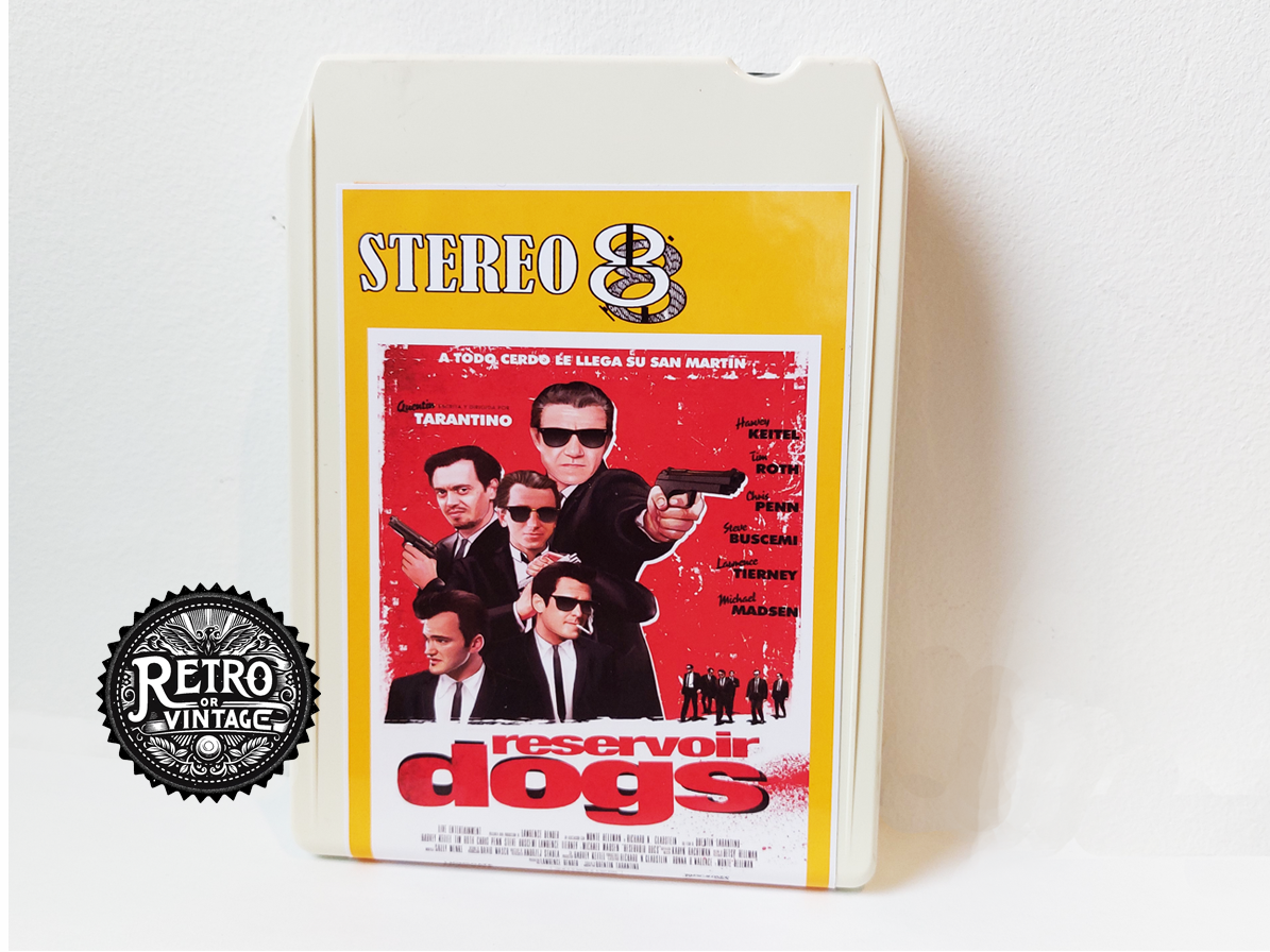 Reservoir Dogs Movie Soundtrack 8 Track cassette tape