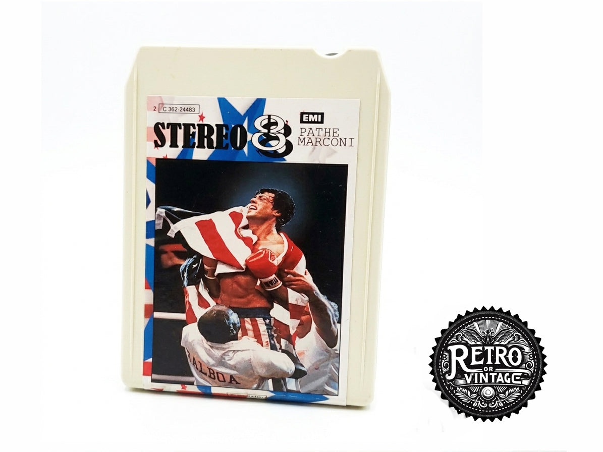 Rocky 4 OST Soundtrack 8 Track Cassette Tape