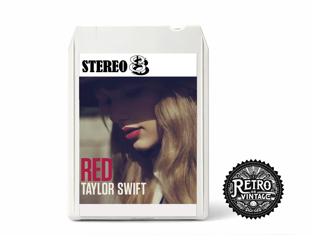 Taylor Swift Red 8 Track Cassette Tape