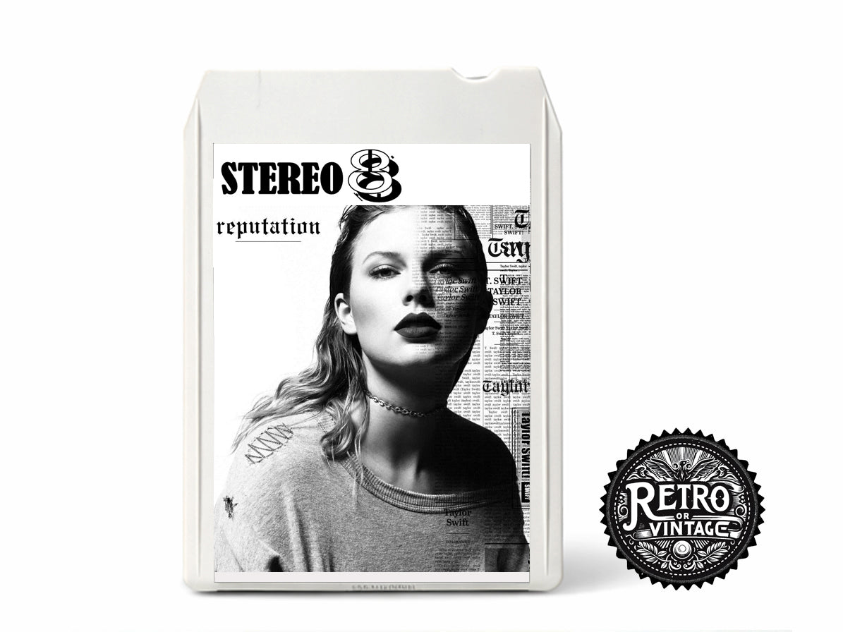 Taylor Swift Reputations 8 Track Cassette Tape