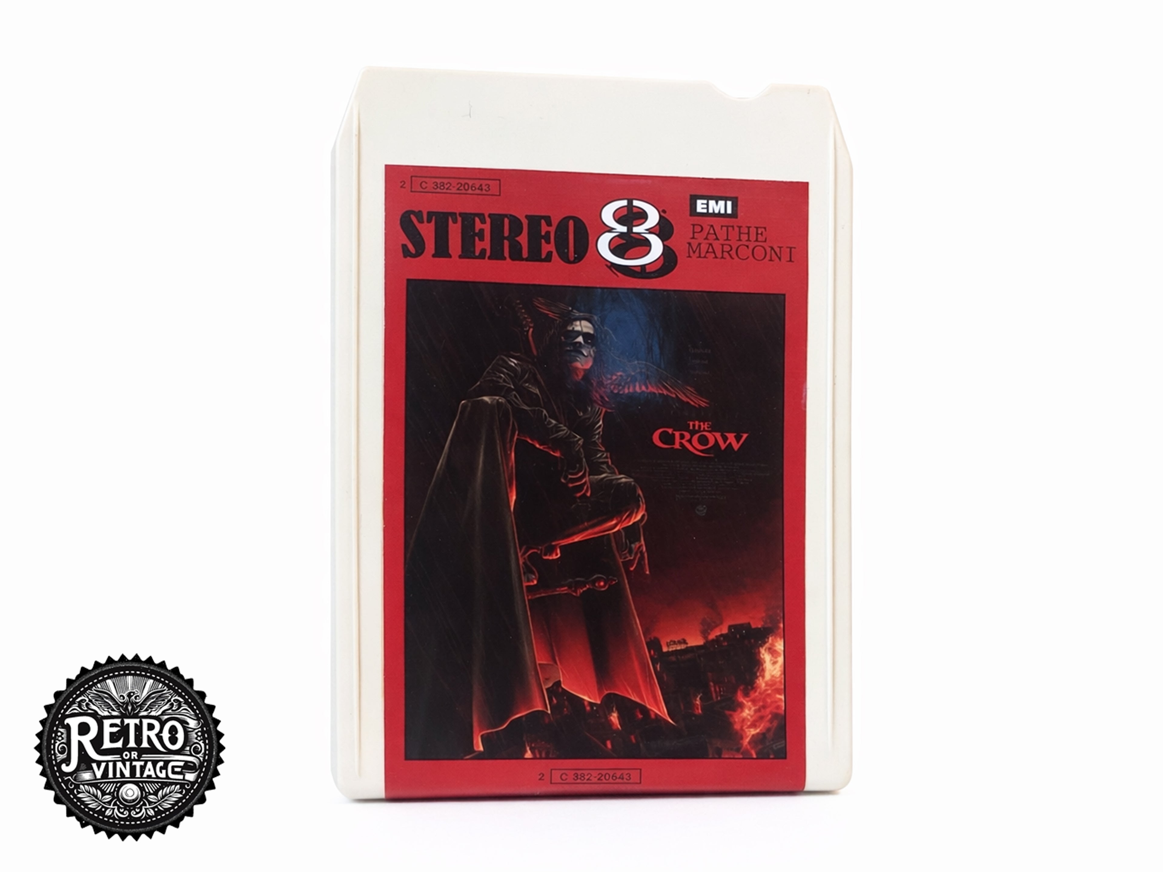 The Crow Movie Soundtrack 8 Track Cassette Tape